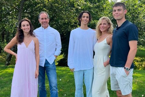 Jerry Seinfeld and Wife Jessica Share Photos from Son Shepherd's College Move-In: 'All 3 Baby Birds Have Flown' College Home, Jessica Seinfeld, The Comedian, Jerry Seinfeld, Baby Birds, Sports Awards, Celebrity Families, American Gothic, Baby Bird