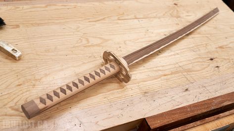 Spindle Sander, Wooden Creations, Japanese Swords, Wood Things, Radial Arm Saw, Japanese Woodworking, Steel Shelving, Samurai Armor, Wood Project