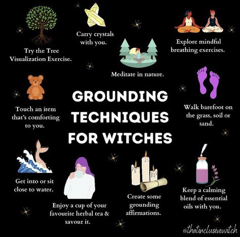 grounding techniques for witch beginners witches witchy witchcraft witchcrafts magic magickal moon water bottle jar spells rituals spell jar crystal crystals magician Meditating With Crystals, I Am Grounded, An Invisible Thread, Invisible Thread, Witch Rituals, Green Witchcraft, Ground Yourself, Wiccan Magic, Grounding Techniques