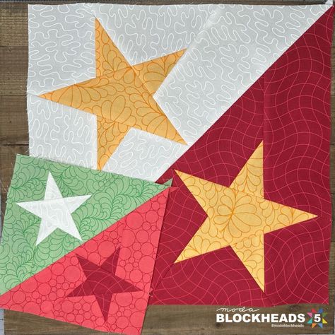 Moda Blockheads 3 Patterns, Quilted Stars, Moda Blockheads, Grandmother Quilt, Iris Folding Pattern, Amazing Quilts, Quilting Blocks, Childrens Quilts, Quilt Of Valor