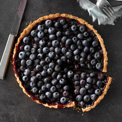 Blueberry Tart Recipe, Blueberry Picking, Blueberry Tart, Pie Pie, Fruit Tarts, Montana Ranch, Tarts Crust, Grilled Fruit, Blueberry Crumble