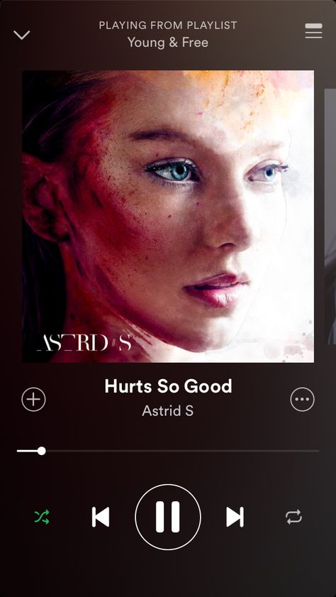 Hurt So Good, Mixtape Art, Hurts So Good, Astrid S, Playlist Names Ideas, Ty Dolla Ign, Music Album Covers, Music Clips, Spotify App