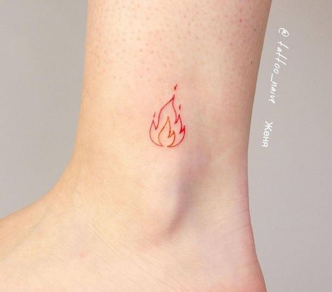 Flame Tattoos Feminine, Fire Tattoo For Women, Elegance Tattoo, Feminine Tattoo Ideas, Emoji Tattoo, Tattoo Line, Quote Tattoos, Light Tattoo, Water Tattoo