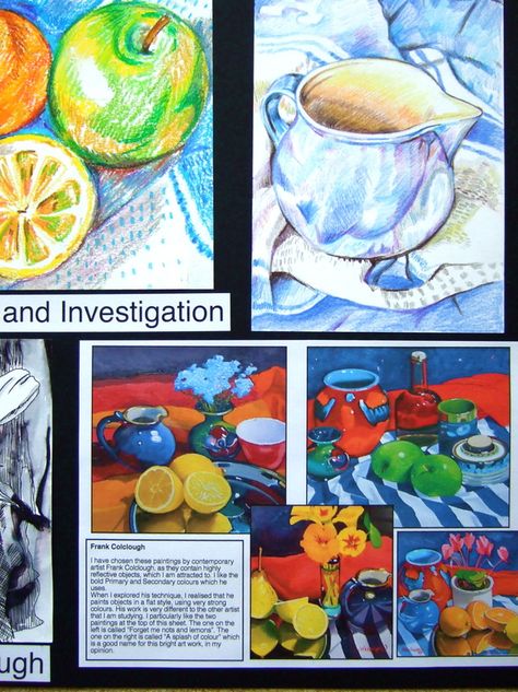 National 4/5 Expressive - Paisley Grammar School - Expressive Arts Van Gogh Art Lesson, Student Art Guide, Higher Art, Art Examples, High School Art Projects, Gcse Art Sketchbook, A Level Art Sketchbook, Astronomy Art, Cool Art Projects