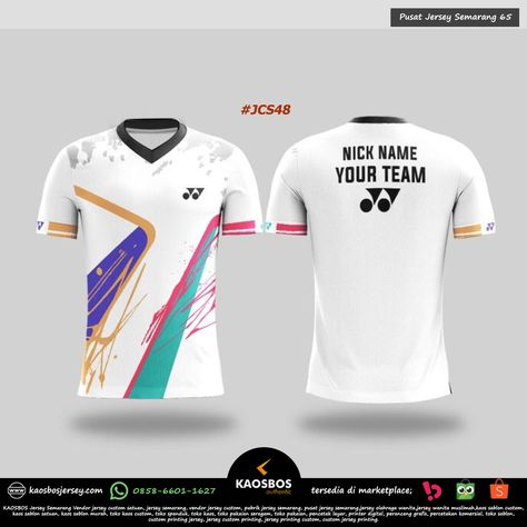 Pusat Jersey Semarang 65 Pusat Jersey Semarang 65, KAOSBOS Jersey Semarang adalah vendor pusat pabrik jersey custom kaos custom kaos sablon jersey olahraga printing satuan murah gratis desain di Semarang. selanjutnya Pusat Jersey Semarang 66 di KAOSBOS Katalog, juga tersedia berbagai macam koleksi kaos custom jersey custom dan kaos sablon olahraga sepeda MTB Roadbike Gowes … Artikel Pusat Jersey Semarang 65 pertama kali tampil pada KAOSBOS Jersey Toko Kaos Custom Printing Semarang. Badminton Jersey Design Ideas, Badminton Jersey Design, Tshirt Branding, Badminton Jersey, Badminton Shirt, Sublimation Jersey, Running Singlet, Sports Tshirt Designs, Sport Shirt Design