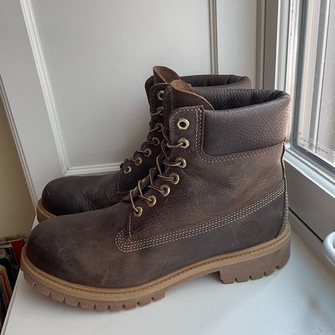 Timberland brown boots Brown Timberland Boots, Timberland 6 Inch, Timberlands, Coffee Brown, Waterproof Boots, Timberland Boots, Brown Boots, The Original, Coffee