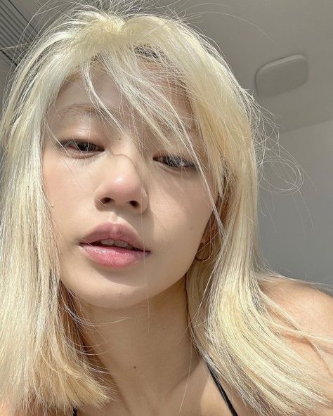 Blonde Asian, Korean Hair Color, Image Swag, Hair Tattoos, Haircut And Color, Asian Hair, Own It, Hair Inspo Color, Blonde Color