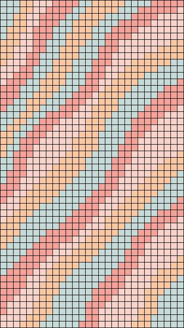 Alpha pattern #126213 | BraceletBook Alpha Patterns Colorful, Wavy Alpha Pattern, Patterns Colorful, Crochet Graphs, Color Switch, Water Colors, Alpha Pattern, Tapestry Crochet, Alpha Patterns