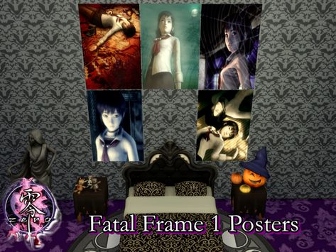 Sims 4 Body Mods, Poster Diy, Sims 4 Cc Folder, Fatal Frame, Horror Video Games, Sims 4 House Design, Sims 4 Dresses, Sims 4 Mm, Sims 4 Cc Furniture