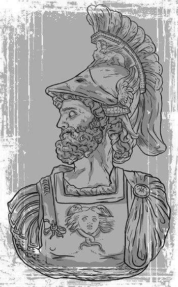 Ares Greek God Drawing, Ares Drawings, Greek Drawings, Ares Art, Ares Tattoo, Greek Drawing, Wall Magazine, Journal 2023, Ancient Greek Gods