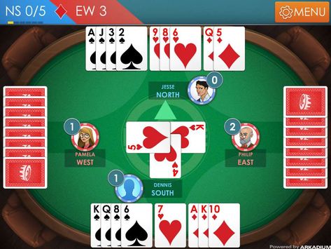 Enjoy playing Bridge Bridge Card Game, Play Bridge, Bridge Game, Classic Card Games, Bridge Card, Family Caregiver, Classic Card, Play Online, Poker Table