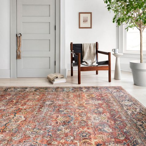 Alexander Home, Vintage Border, Vintage Borders, Red Area Rug, Orange Rugs, Boho Stil, Area Rugs For Sale, Online Home Decor Stores, Joss And Main