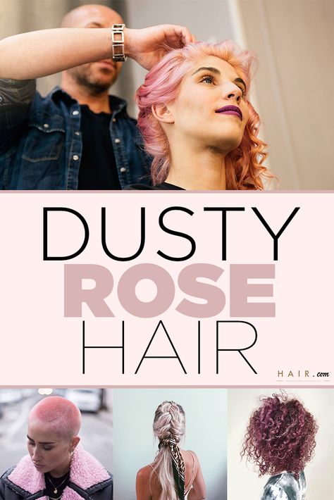 Ion Rose Petal Hair Color, Mauve Hair Color Rose Dusty Pink, Dusty Mauve Hair Color, Dusty Pink Hair Color, Dusty Rose Hair Color, Dusty Rose Hair, Dusty Pink Hair, Rose Hair Color, Pink Hair Highlights