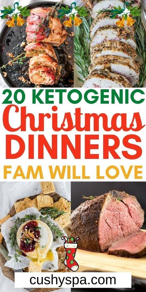 20 Keto Christmas Dinner Ideas Keto Jello Dessert, Keto Christmas Dinner, Dinner Ideas Keto, Keto Christmas Recipes, Low Carb Holiday Recipes, Christmas Keto, Low Carb Christmas, Keto Holiday Recipes, Low Carb Holiday