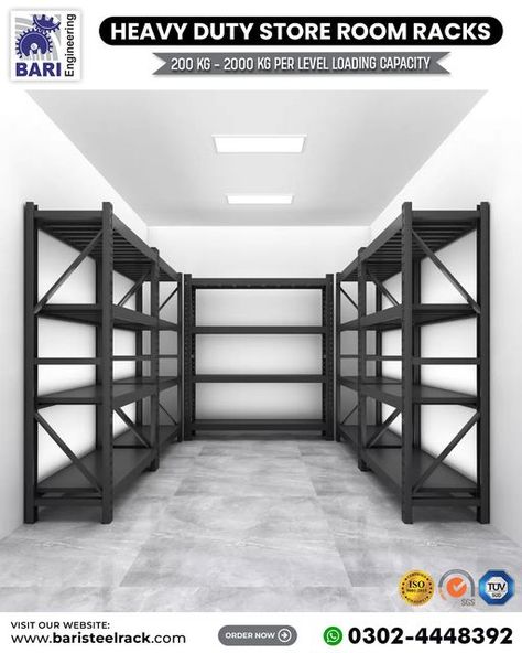 #IndustrialStorage #StoreRoomRacks #WarehouseRacks #IndustrialRacks #StorageSolutions #WarehouseStorage #OrganizedStorage #EfficientStorage #DurableRacks #StorageOptimization Warehouse Storage Ideas Small Spaces, Storage Warehouse Design, Small Warehouse Design Storage, Warehouse Design Storage, Small Warehouse Design, Factory Interior Design, Warehouse Organization, Industrial Rack, Warehouse Layout