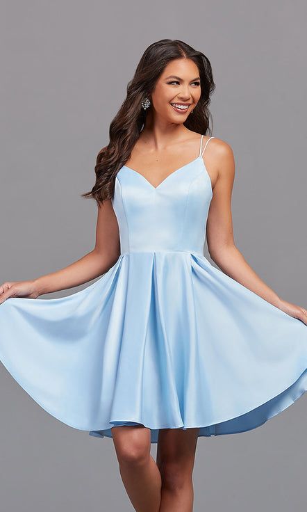 Wedding Guest Dresses, Semi-Formal Party Dresses Winter Formal Dresses For Teens Short, Eighth Grade Dance Dresses Short, Cute Modest Homecoming Dresses, Cotillion Dresses Middle School, Grade 8 Grad Dresses Short Blue, Winter Dance Dresses Short, Homecoming Dresses For Plus Size, Winter Formal Dresses For Teens, 8th Grade Formal Dresses For Teens