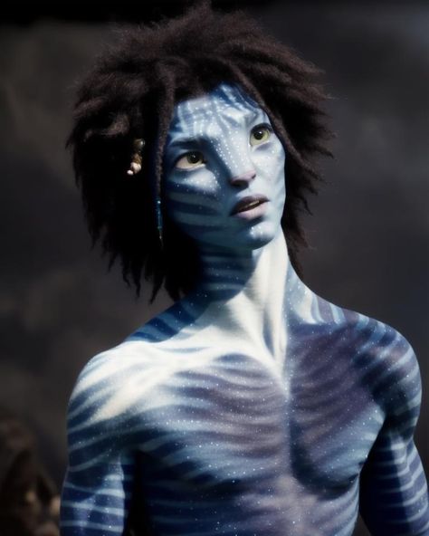 If you use my fc tag me so i can see your edits @acid5trip and @s7nbad on tiktok Male Masculine, Two Ghosts, Blue Avatar, Avatar James Cameron, Make Avatar, Avatar Films, Avatar Picture, Avatar Fan Art, Pandora Avatar