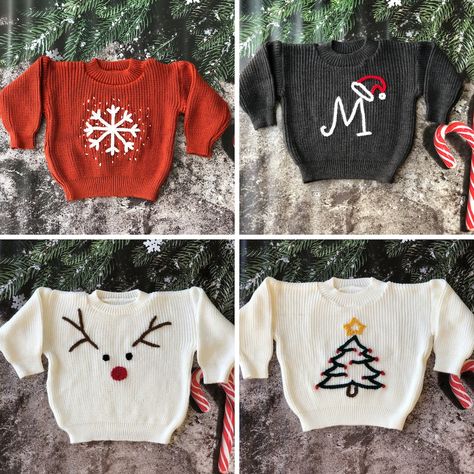 This Gender-Neutral Baby Sweaters item by OliveStitch has 41 favorites from Etsy shoppers. Ships from Türkiye. Listed on Jul 15, 2024 Christmas Knitted Sweater, Christmas Embroidered Sweaters, Embroider Name On Sweater, Hand Embroidered Christmas Sweater, Christmas Embroidery Sweatshirts, Baby Embroidery Ideas Boys, Yarn Embroidery On Sweater, Hand Embroidery Sweater, Christmas Sweater Diy