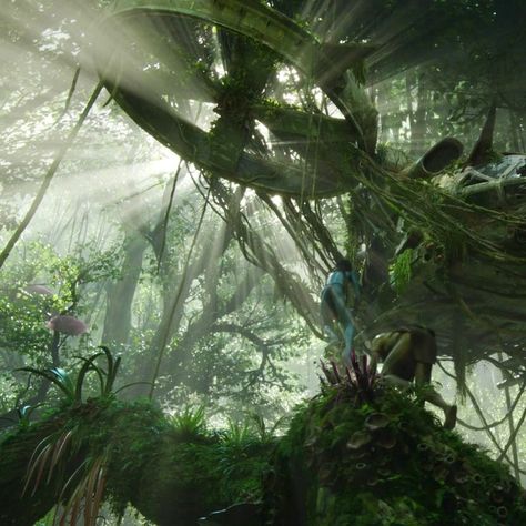 Avatar Forest Aesthetic, Avatar Desired Reality, Avatar Forest Pandora, Pandora Visuals, Fairy Archer, Pandora Forest, Avatar Forest, Avatar Beauty, Pandora Aesthetic