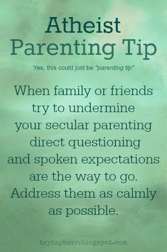 Atheist Parenting Tips from Karen Coparenting Quotes, Secular Homeschool, Losing My Religion, Anti Religion, Religious People, Parenting Techniques, Attachment Parenting, God Is Real, Peaceful Parenting