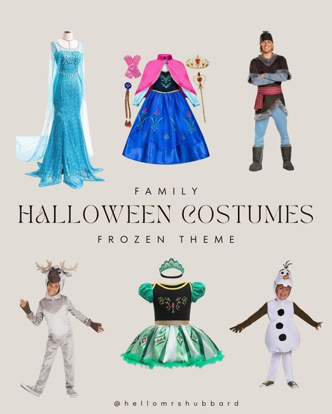 Part 1: Family Halloween Costumes! These were so fun to make, and I’m excited to make even more. Let me know what you’re looking for and I’ll ad it to the list. Comment “pumpkin” and I’ll send you all of these! We might be doing one of them. 👀👻 Halloween costumes, family costume, family costume ideas, family costumes, family Halloween costumes, toddler costumes, kids Halloween costume, costume ideas, costume inspo #halloweencostume #familycostumes #familyhalloweencostumes Family Costumes With Dog, Frozen Family Costumes, Halloween Costumes Family, Family Costume Ideas, Costume Family, Kids Halloween Costume, Costumes Kids, Costume Inspo, Frozen Theme