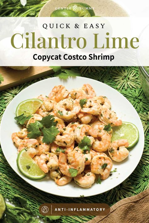 Easy Copycat Costco Cilantro Lime Shrimp Costco Cilantro Lime Shrimp Recipe, Costco Cilantro Lime Shrimp, Lime Shrimp Recipes, Simple Marinade, Shrimp Marinade, Cilantro Lime Shrimp, Lime Shrimp, Cooking Seafood, Shrimp Recipe