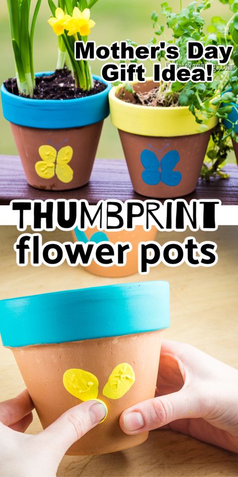 Mothers Day Flower Pot, Mothers Day Crafts Preschool, Easy Mother's Day Crafts, Diy Mother's Day Crafts, Mother's Day Projects, Diy Preschool, Mother's Day Activities, Terracotta Flower Pots, Spring Craft