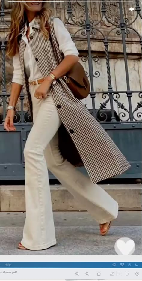 Mode Casual, Looks Street Style, Fashion Mode, Business Casual Outfits, White Pants, Work Fashion, How To Style, Outfits Casuales, Moda Fashion