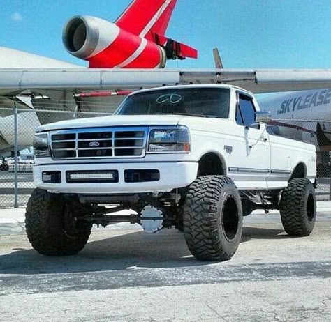 1997 F250, Obs Powerstroke, Ford F150 Lifted, F150 Lifted, 1995 Ford F150, Ford Obs, Single Cab Trucks, Lifted Vehicles, Ford Diesel