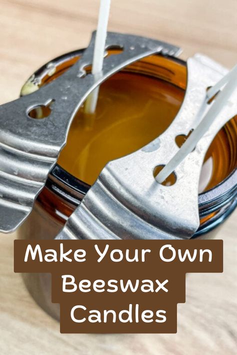 These Beeswax Candles make great gifts, or enjoy them yourself! Bees Wax Candle, Making Beeswax Candles, Beeswax Recipes, Wax Candle Making, Candle Making For Beginners, Expensive Candles, Beeswax Candles Diy, Bee Wax Candles, Spa Candle