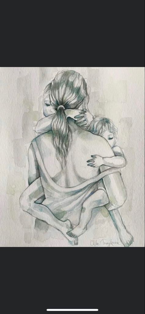 Motherhood Drawing, Dancing Sketch, Mother And Daughter Drawing, Mother Daughter Art, Children Sketch, Pencil Sketch Images, Art Charcoal, Woman Sketch, Mother Art