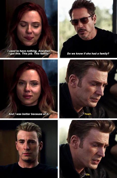 Avengers: Endgame (2019) Avengers Saddest Quotes, Marvel Quotes, Black Widow Marvel, Avengers Memes, Loki Marvel, Marvel Films, Marvel Stuff, Marvel Jokes, Marvel 3