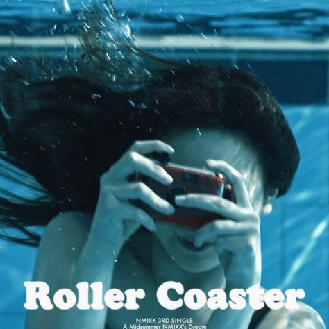 Roller Coaster Nmixx Roller Coaster, Midsummer Dream, Ep Album, Pop Albums, Pop Hits, Music Album Covers, Top Hits, Album Cover Design, Album Cover Art