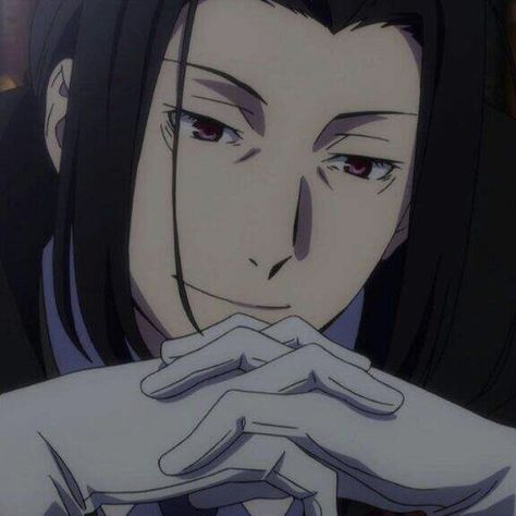 Ogai Mori | Anime: Bungou Stray Dogs Emo Couples, Bungou Stray Dogs Characters, Dog Icon, Bongou Stray Dogs, Stray Dogs Anime, Dog Memes, Handsome Anime Guys, Handsome Anime, An Anime