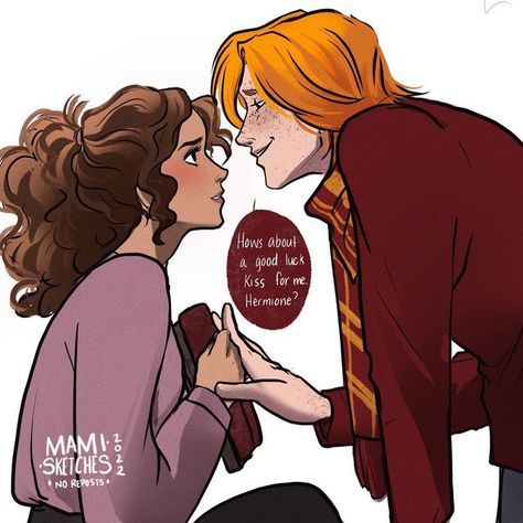 Fred And Hermione Fanfiction, George Weasley Fan Art, Weasley Twins Fanart, Hermione Granger Fan Art, Fred And Hermione, Hermione Fan Art, Arthur Weasley, Harry Potter Feels, Fred And George Weasley