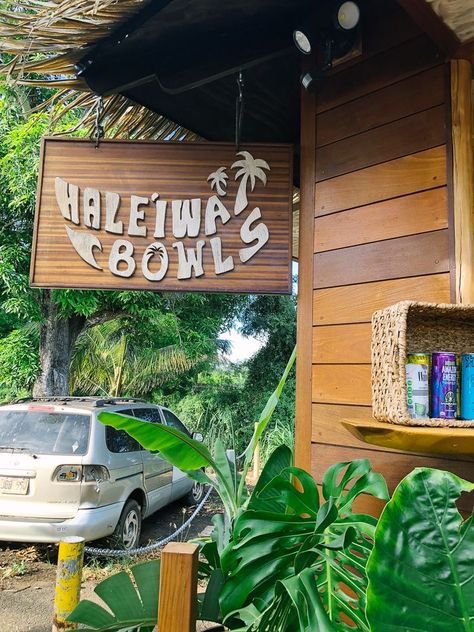 Haleiwa Bowls, Oahu Travel, Hawaii Travel Guide, Hawaii Pictures, Acai Bowls, North Shore Oahu, Ocean Landscape, Hawaii Life, Summer Bucket