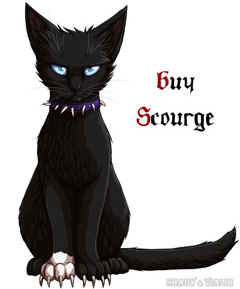 [Collab] Scourge by Vialir.deviantart.com on @DeviantArt Warrior Cats Scourge, Warrior Cats Comics, Warrior Cats Fan Art, Love Warriors, Warrior Cats Art, Cat Mouse, Cat Books, Feral Cats, Warrior Cat