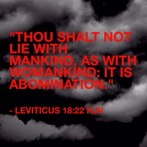 It doesn't really matter what men say about it.  What does God say about it?  Leviticus 18:22-23 KJV - "Thou shalt not lie with mankind, as with womankind: it is abomination. [23] Neither shalt thou lie with any beast to defile thyself therewith: neither shall any woman stand before a beast to lie down thereto: it is confusion." True Repentance, Romans 1, Church Worship, Roman 1, Point Blank, Kjv Bible, Gay Marriage, Bible Truth, Follow Jesus