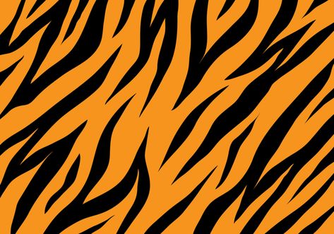 Tiger Texture, Alas Tattoo, Tiger Vector, Background Tile, Tiger Poster, Tiger Wallpaper, Tiger Skin, Paisley Art, Stripes Texture