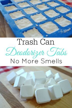 Tired of a smelly trash cans? Try these DIY trash can deodorizer tabs. #DIY #cleaning Homemade Cleaning Supplies, Retro Housewife, Diy Bricolage, Homemade Cleaning Products, Household Cleaning Tips, Diy Cleaners, Cleaning Recipes, Cleaners Homemade, Toilet Cleaning