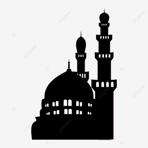 Mosque Shadow, Black Shadow Png, Illustration Shadow, Mosque Illustration, Shadow Png, Mosque Vector, Shadow Illustration, Calligraphy Arabic, Box Templates