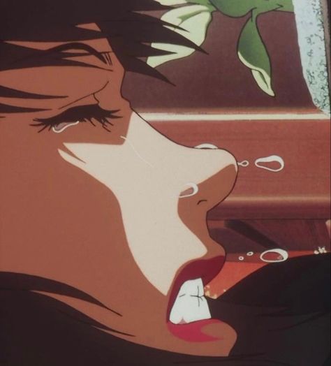 Anime Stills Aesthetic, Perfect Blue Stills, Perfect Blue Anime, Anime Stills, Psychological Anime, Satoshi Kon, Blue Shots, Perfect Blue, Blue Anime