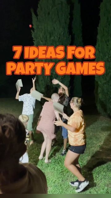 Fun Games To Play With Friends, Ideas For Party Games, Games To Play With Friends, Easy Party Games, Birthday Games For Adults, Holiday Party Themes, Instagram Party, Family Fun Games, Game Party