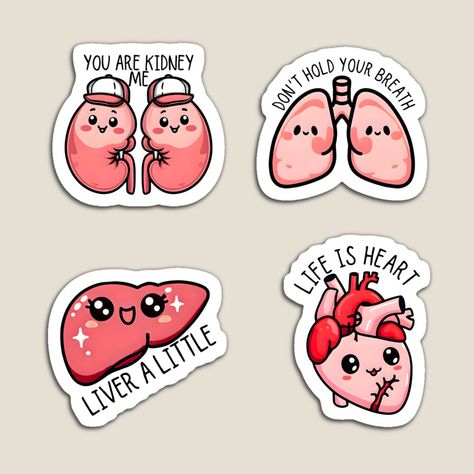 Stickers For Doctors, Medical Font, Nursing Puns, Healthcare Gifts, Nursing Stickers, Anatomy Stickers, Medical Puns, Med Vet, Doctor Stickers