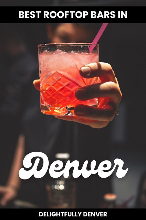 What's better than sipping the perfect drink with a beautiful view? These Denver rooftop bars are the perfect spot for a relaxing evening! Denver Activities, Denver Travel, Best Rooftop Bars, Relaxing Evening, Rooftop Bars, Rooftop Bar, Beautiful View, Beautiful Views, Denver