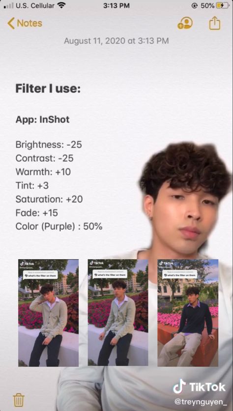 Inshot Filter Edit, Inshot Editing Filter, Inshot Editing, Making Tiktoks, Selfie Tips, Photography Tips Iphone, Photography Editing Apps, Filters For Pictures, Free Photo Filters