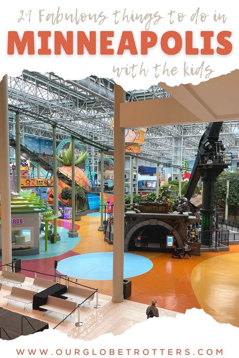 Fun things to do in Minneapolis with kids this year - a local experts guide to the best family-friendly activities in Minneapolis | Midwest family vacations | Our Globetrotters Family Travel Blog Things To Do In Minneapolis Winter, Minneapolis Things To Do, Midwest Family Vacations, Soak City, Best Family Vacation Destinations, Minneapolis St Paul, Minnesota Travel, St Paul Minnesota, Things To Do With Kids