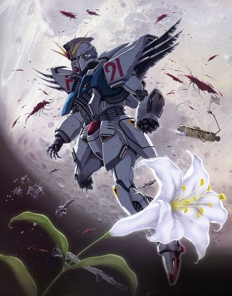 Gundam F91, Gundam Wallpapers, Manga News, Gundam Seed, Mecha Anime, Custom Gundam, Gundam Art, Robot Art, Japanese Animation