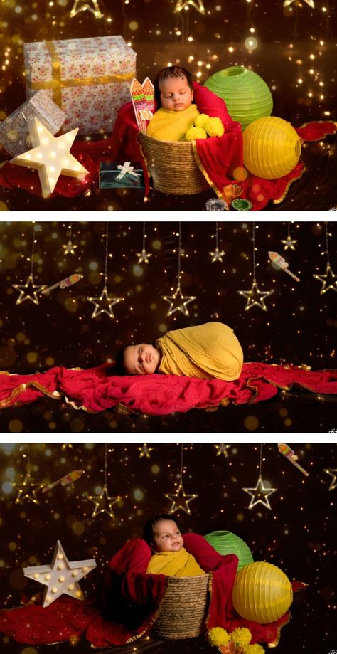 Diwali Newborn Photography, Diwali Setup Photoshoot, Newborn Diwali Photoshoot, Diwali Photo Shoot For Baby Boy, Diwali Kids Photoshoot, 1st Diwali Baby Photoshoot, Dhanteras Baby Photoshoot, Baby Photoshoot Theme Ideas, New Born Baby Boy Dresses Ideas