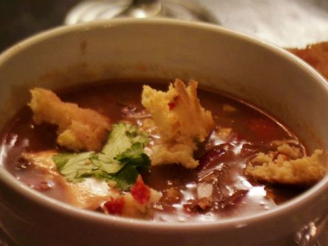 Chicken Tortilla Soup recipe from Ree Drummond via Food Network                       5 hours in crockpot Copycat Chicken Tortilla Soup, Chicken Tortilla Soup Recipe, Chicken Tortillas Soups Recipe, Tortilla Soup Recipe, Pioneer Woman Recipes, Chicken Tortilla Soup, Chicken Tortilla, Ree Drummond, Tortilla Soup